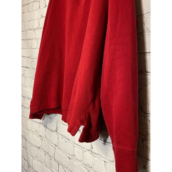 Polo by Ralph Lauren Men's 1/4 Zip Pullover Size M Estate Rib Red - Picture 6 of 14